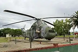 Helicóptero Westland Wessex.