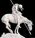 Obra "End of the trail" del escultor James Earle Fraser.