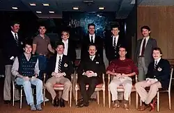 Las recepcionistas del hotel en 1982