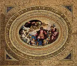 Glorificación de San Roque, de Tintoretto, siglo XVI.