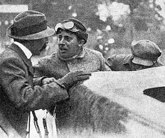 ... y tercero a la llegada