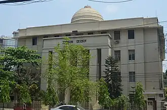 Un edificio art deco en Chittagong