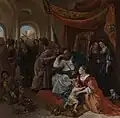 Moisés y la corona del faraón. Jan Steen, c. 1670. Mauritshuis, La Haya
