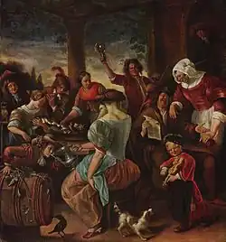 Jan Steen, Familia de músicos