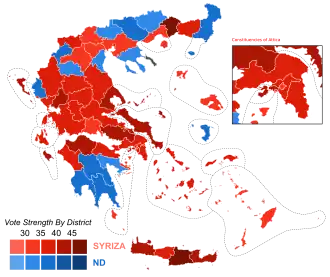 Elecciones parlamentarias de Grecia de enero de 2015