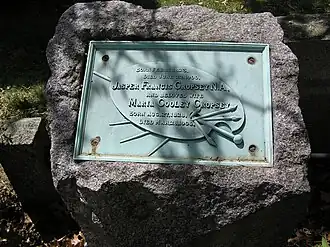 Lápida en el cementerio de Sleepy Hollow