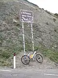 Passo di Monte Giovo, la señal del paso