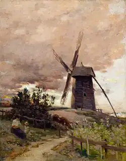 The Windmill (después de 1884), Washington, Galería Nacional de Arte .