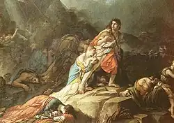 El terremoto o alegoría del terror, 1806