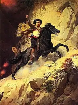 Joaquín Murrieta por Charles Christian Nahl