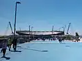 El Estadio Ciudad de Mánchester, terminado en 2001