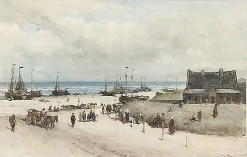 Het strand te Scheveningen