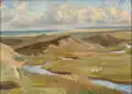 Johannes Wilhjelm - Bakket nordjysk landskab - 1928