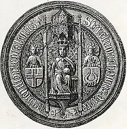 Jöns Bengtsson Oxenstierna, arzobispo de Uppsala (1448–1467) y regente de Suecia, durante la Unión de Kalmar.