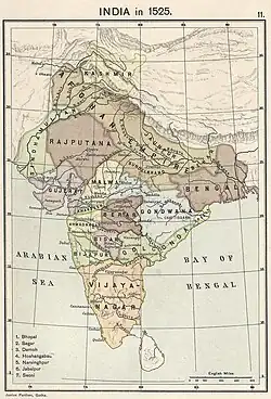 India en 1525
