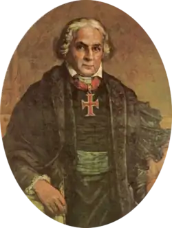 José Bonifácio, una de las figuras más importantes durante el proceso de independencia brasileña.