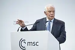 Josep Borrell Fontelles en la 59ª MSC, Múnich