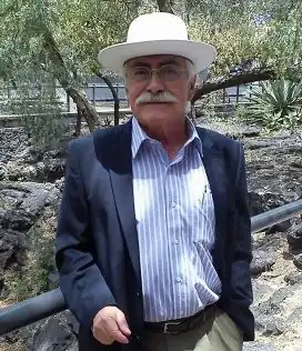 El profesor Delval en marzo de 2014