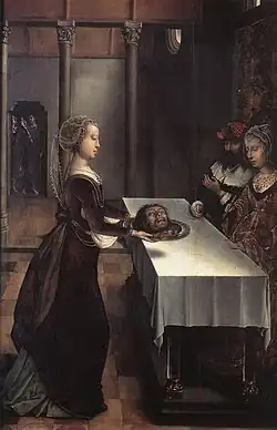 Juan de Flandes, Venganza de Herodias, 1496.