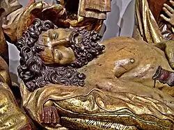 Juan de Juni: El entierro de Cristo (detalle)