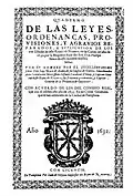Cuaderno de las Cortes de Navarra de 1632