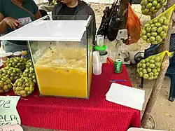 Jugo de ciruela.