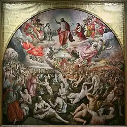 Juicio Final, Marten de Vos (Museo de Bellas Artes de Sevilla).