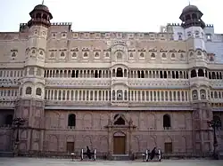 Entrada oriental del fuerte Junagarh, Bikaner