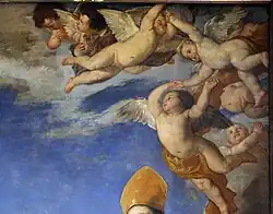 Particolare del registro superiore