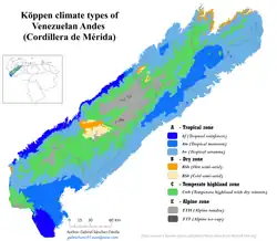 Cordillera de Mérida (Andes venezolanos)