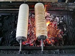Kürtőskalács, una delicia local