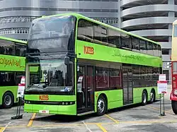 BYD B12D de dos pisos en Hong Kong