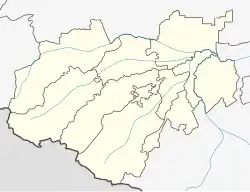 Nálchik ubicada en Kabardia-Balkaria