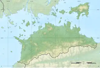 Teshima ubicada en Prefectura de Kagawa