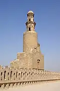 Alminar de la mezquita de Ibn Tulun.