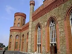 Fachada del castillo