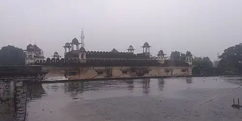 El antiguo palacio del rey de Kannauj