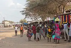 Calle en Kapoeta.