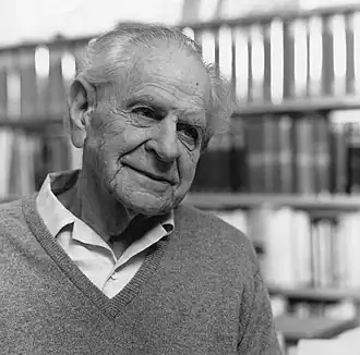 Karl Popper.