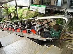 El Katoomba Scenic Railway, que originalmente transportaba carbón