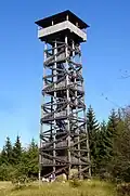 Kellerwaldturm (mirador, 675 m)