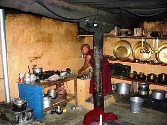 Cocina del Monasterio de Key (2004).