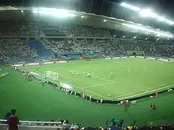 El estadio en 2010 durante un amistoso entre Argentina y Brasil.