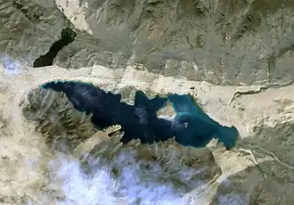 Imagen de satélite (Landsat 7, junio 2006)