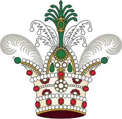 Corona Imperial de Qajar (Irán)