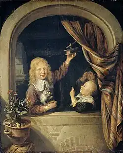 Niños con una ratonera, Rijksmuseum (Ámsterdam)