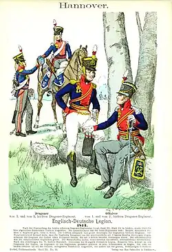 Dragones ligeros 1814