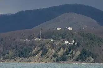 Faro sobre el cabo Kodosh