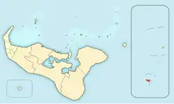 Kolovai ubicada en Kolovai