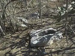 Vestigios arqueológicos de Komchén.